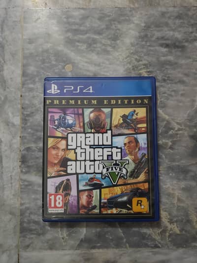 GTA V PREMIUM EDITON PS4