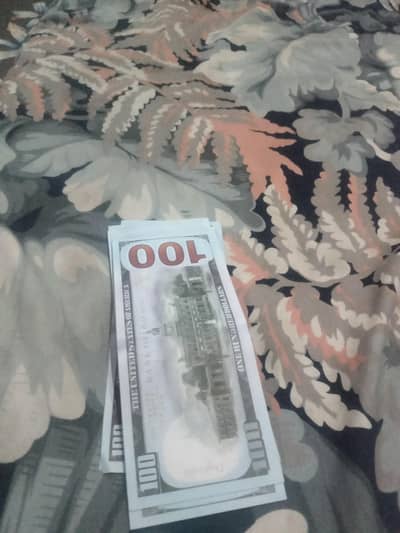 ×10 100 Dollar bill fake play money