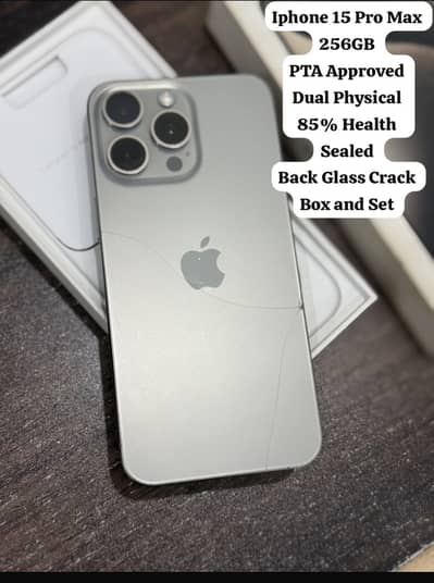 Iphone 15 pro Max PTA