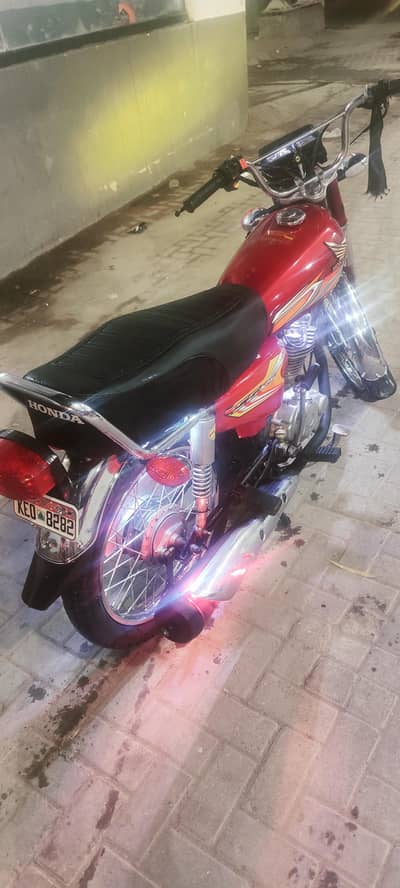 Honda cg125 (2010) Karachi no (Golden number he)*0321*2889915*