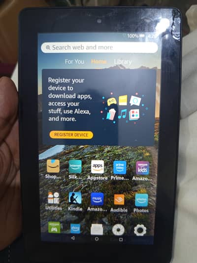 Amazon tablet 5th gen 8gb 1.5gb