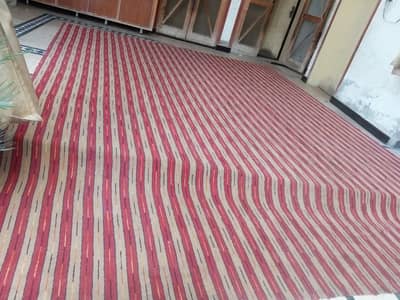 carpet for sale 16 by 12 feet size just contact 03078126036