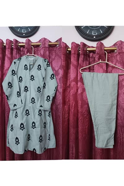 Preloved Lawn stitched suit