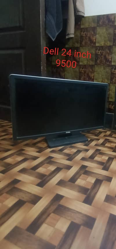 Dell 24 Inch Computer Lcd New Condition Neat And Clean