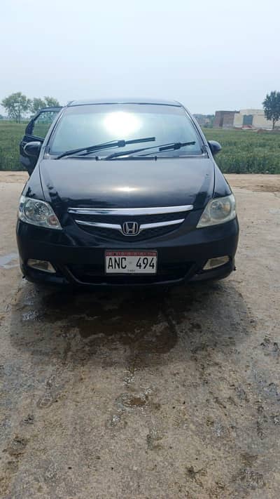 City 2007 model black