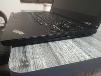 lenovo thinkpad workstation P52 core i7 ,16gb ram ,512 ssd,4gb Nvidia