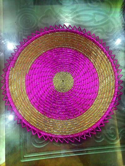 Decorative Roti Chabi / Roti Basket / Homemade gift basket