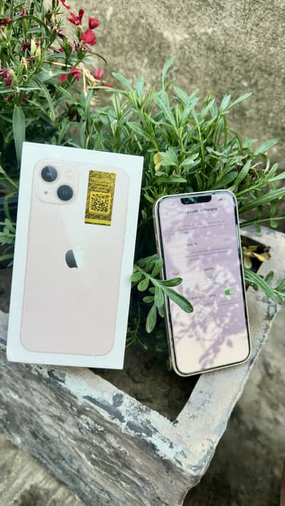 Iphone 13 Official PTA dual approved  with IMEI box