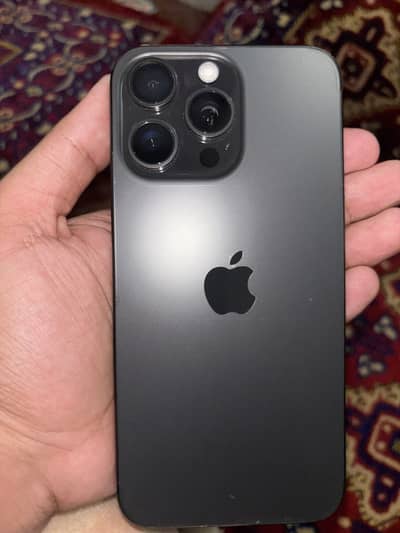 Iphone 15 Pro Max Black Titanium With Box Non PTA