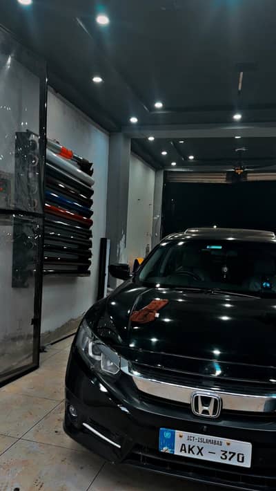 Honda civic 2018 red meter