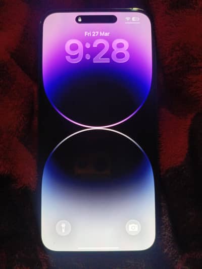 iphone 14 Pro Max jv 128gb 100℅ BH