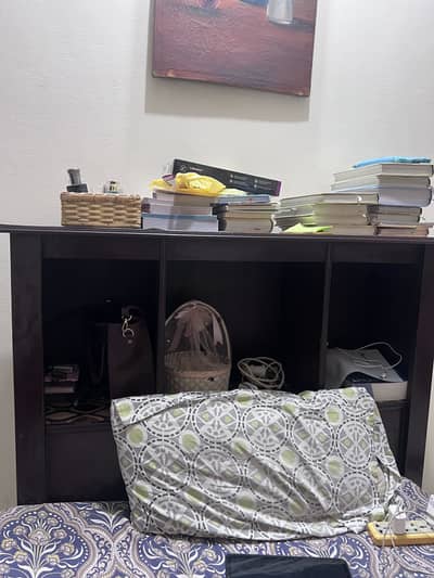 Pure Wooden bed full polished