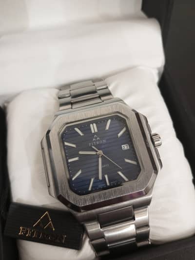 Luxury FITRON Stainless Steel Watch – Elegant & Premium Look