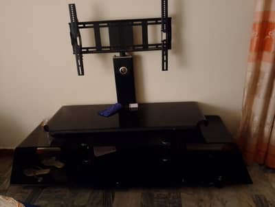 “LED/LCD TV Stand + Wall Bracket – Like New Condition”