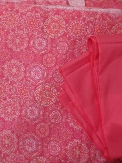 2 piece lawn un-stitched suit