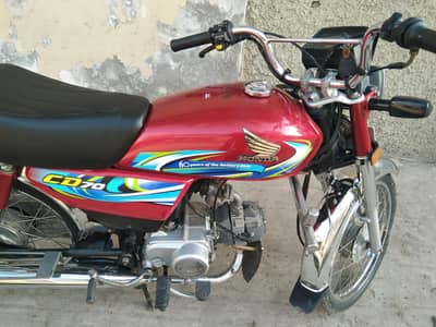 HONDA CD70 2024lush condition 03006585564