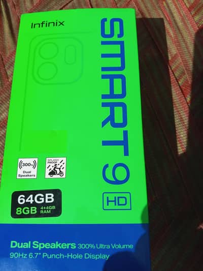 sell and exchange infinx Smart 9 hd box charger warnty available