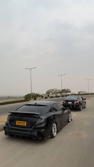 Civic x back lights rgb