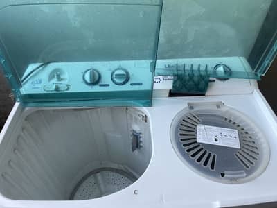 Haier HWM100-AS | 10 KG Twin-Tub Washing Machine