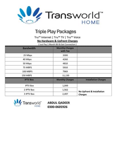 TRANSWORLD INTERNET COMPANY