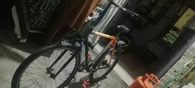 bicycle good condition sale urgent sale 8/10 condition