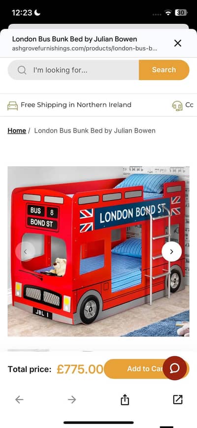 double decker bunk bed
