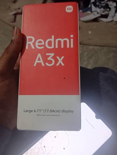 Redmi a3x hai chalta bhuat Acha hai touch glass barck hai