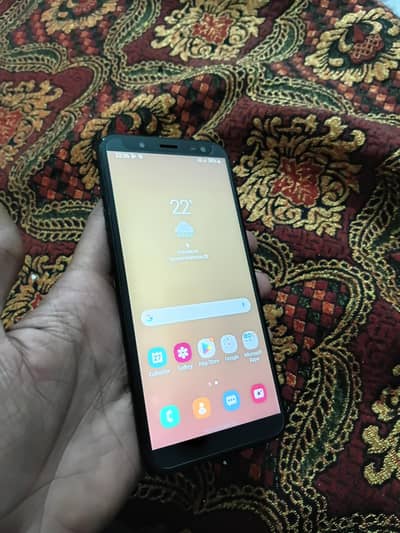 SAMSUNG J6 BLACK 3/32 CONDITION 08/10 PANEL CHANGE