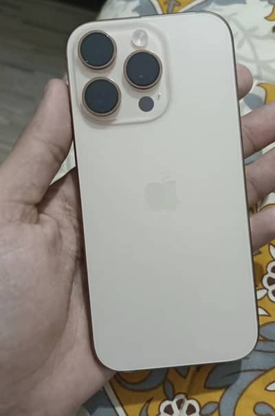 iPhone 16 Pro 128GB Gold – Battery 91%, JV SIM Locked