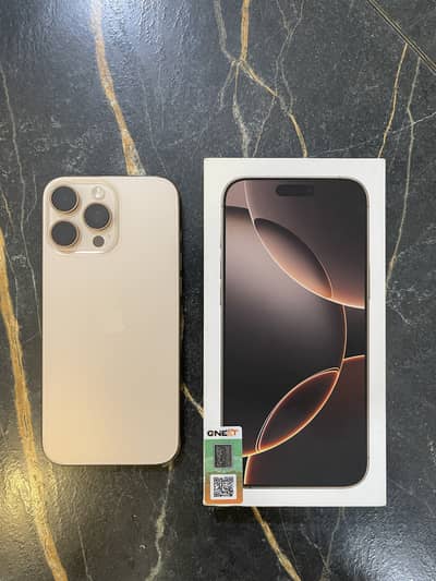 Apple iPhone 16 Pro Max 256gb PTA APPROVED 100BH