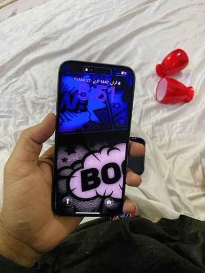 15 pro max titanium color 512 gb