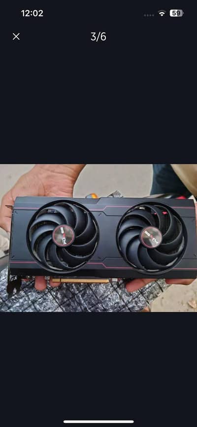 rx 6600 xt sapphire pulse with box