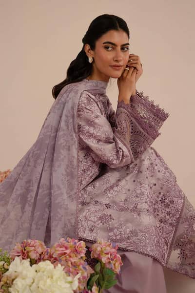 Baroque Digital Printed Lawn 3pc summer collection