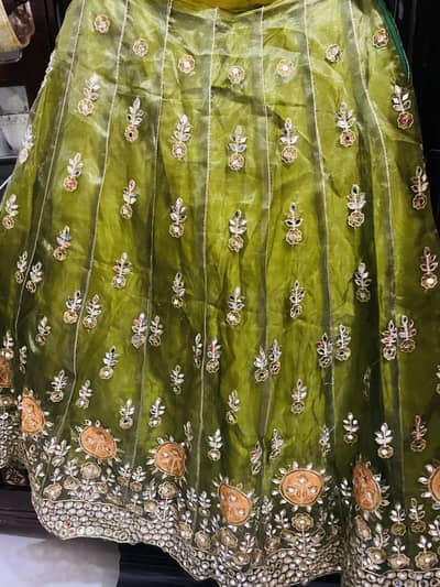 mehndi dress
