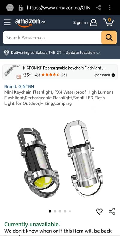 Keychain torch  1200 lm type c charging very bright amazon product