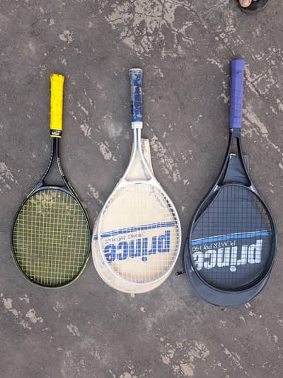 imported Tennis Rackets in excellent conditiom
