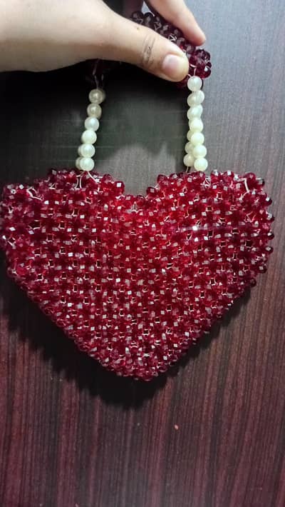 Handmade Premium Crystal Beaded Clutch/Bag