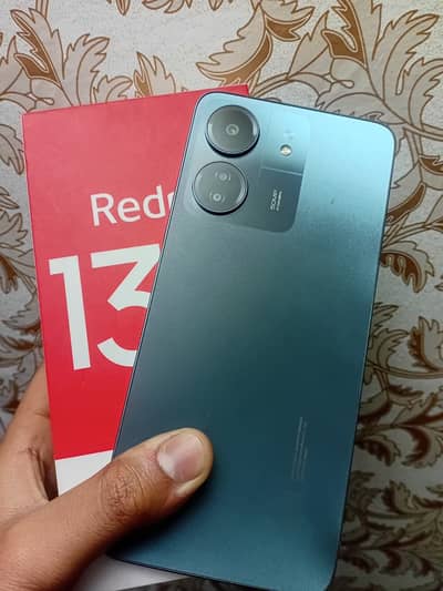 Redmi 13c with box charger only penal Change urgent sale