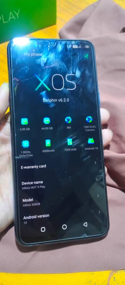 Infinix Hot 9 Play 3-64 Urgent Sale