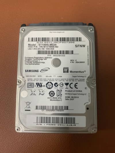 Samsung 1tb Hard drive new