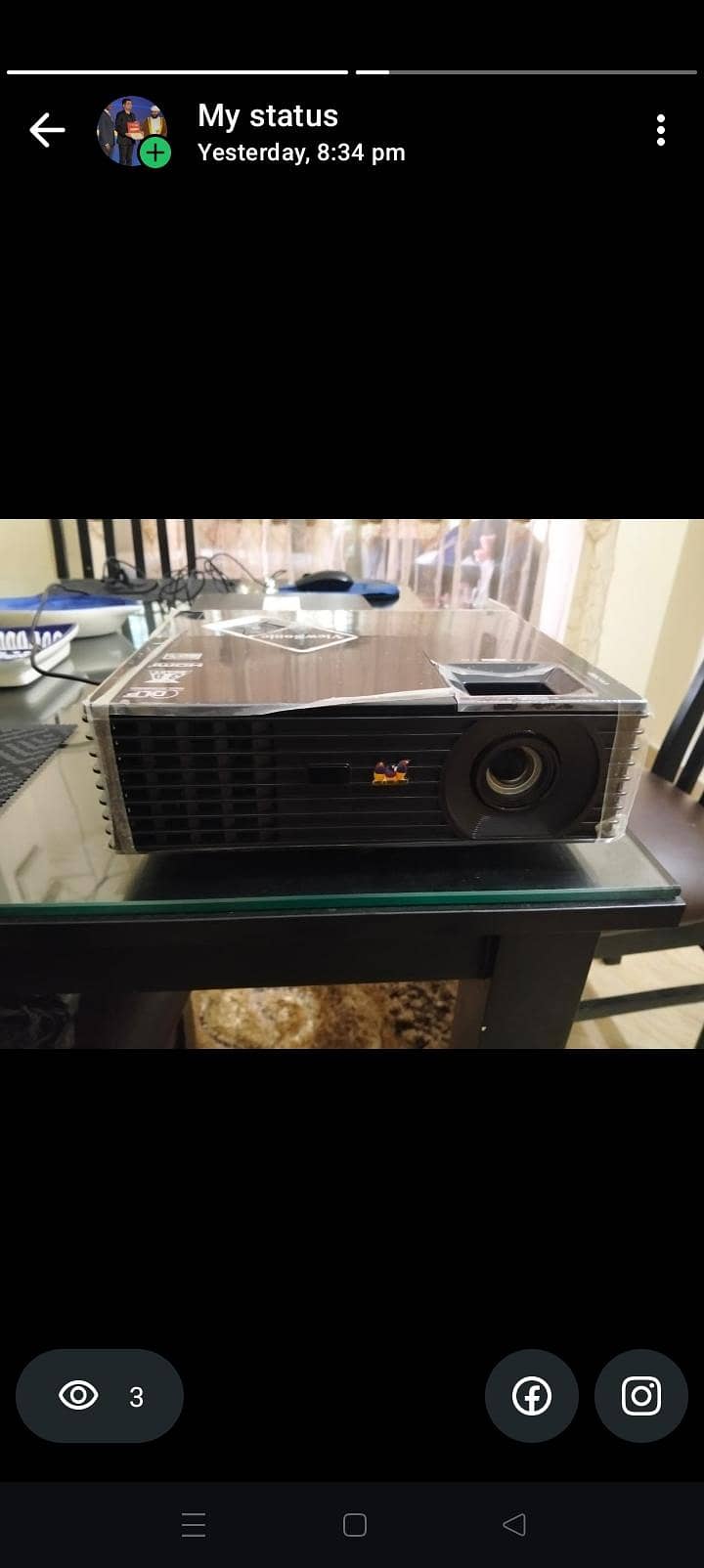 View Sonic projector 9