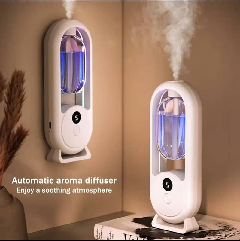 Automatic Aroma Diffuser White ABS Humidifier 4