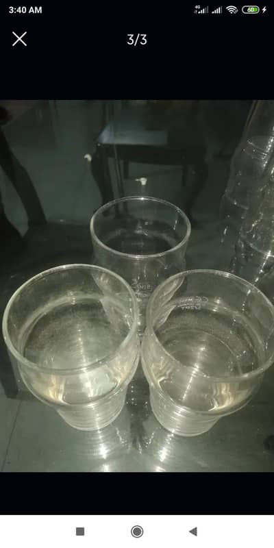 imported crstal glass pack of 12 03413314460