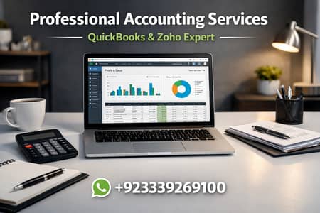 Professional Accountant | QuickBooks & Zoho Expert | Bookkeeping Serv