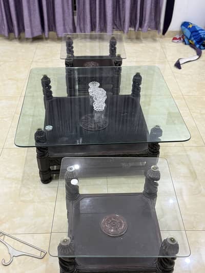 3 Center Coffee Table