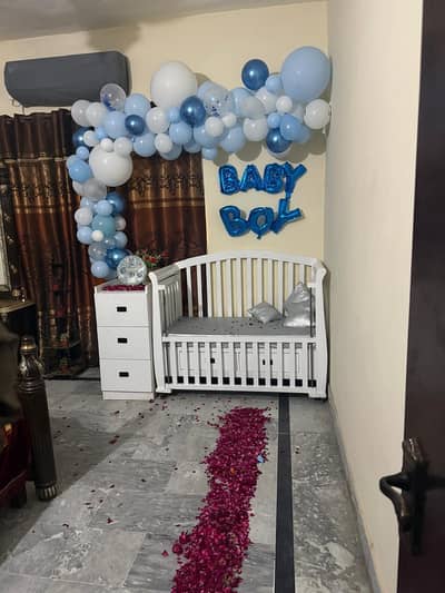 baby Cort bed not used