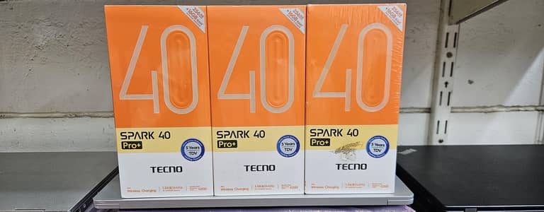 Tecno Spark 40 Pro Plus 8/256 Box Packed