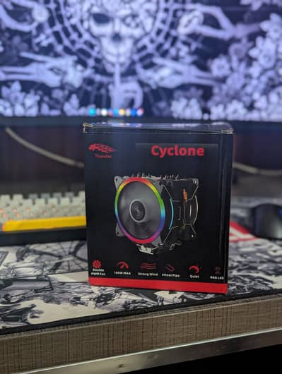 Thunder Cyclone 6-Direct Heatpipe CPU Cooler with 2x 120mm ARGB Fans