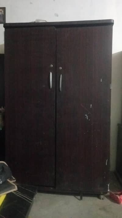 wooden cupboard