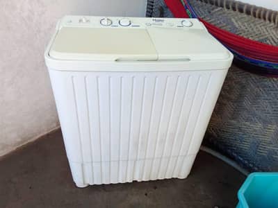 Haier 7.5 KG semi auto wasing machine